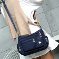 thumbnail image 3 of Bolso Bandolera De Nailon Impermeable De Gran Capacidad Con Varios Bolsillos Para Mujer Vogacara AP006479-07, 3 of 6