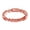 Rose Gold-Tone, variant on Clear Cubic Zirconia Bead Bar Eternity Ring Rose Gold-Tone Plated Sterling Silver Size 9