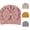 A, variant on Krdevn Baby Waffle Mesh Knit Bow Turban Beanie Hat Matching Fabric Big Bow Elastic Stretch Breathable Lightweight Summer Unisex Head Wrap for Toddler Boys Girls