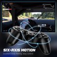 Wireless Controller for PS3/PC,6Axis Motion Sensor,Double Vibration