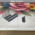 thumbnail image 5 of Ambesonne Modern Place Mats Set of 4, Colorful Floral Huddle Leafy, Standard Size, Rose Eggshell Multicolor, 5 of 5