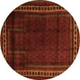 thumbnail image 1 of Ahgly Company Indoor Round Persian Orange Traditional Area Rugs, 5' Round, 1 of 1