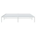 thumbnail image 3 of vidaXL Metal Bed Frame White 183x213 cm, 3 of 5