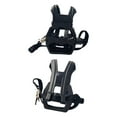 thumbnail image 3 of koolsoo Pedals with Toe Cage Bike Pedals for Outdoor s Parts 2cm, 3 of 9