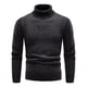 thumbnail image 1 of pstuiky camisas de manga larga para hombre, Suéter grueso de cuello alto para hombre con mangas largas y base cálida de punto. tops de invierno para hombre l, 1 of 6