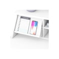 thumbnail image 2 of Bush Furniture Broadview Collection - Table - en Forme de L - Blanc Pur, 2 of 7