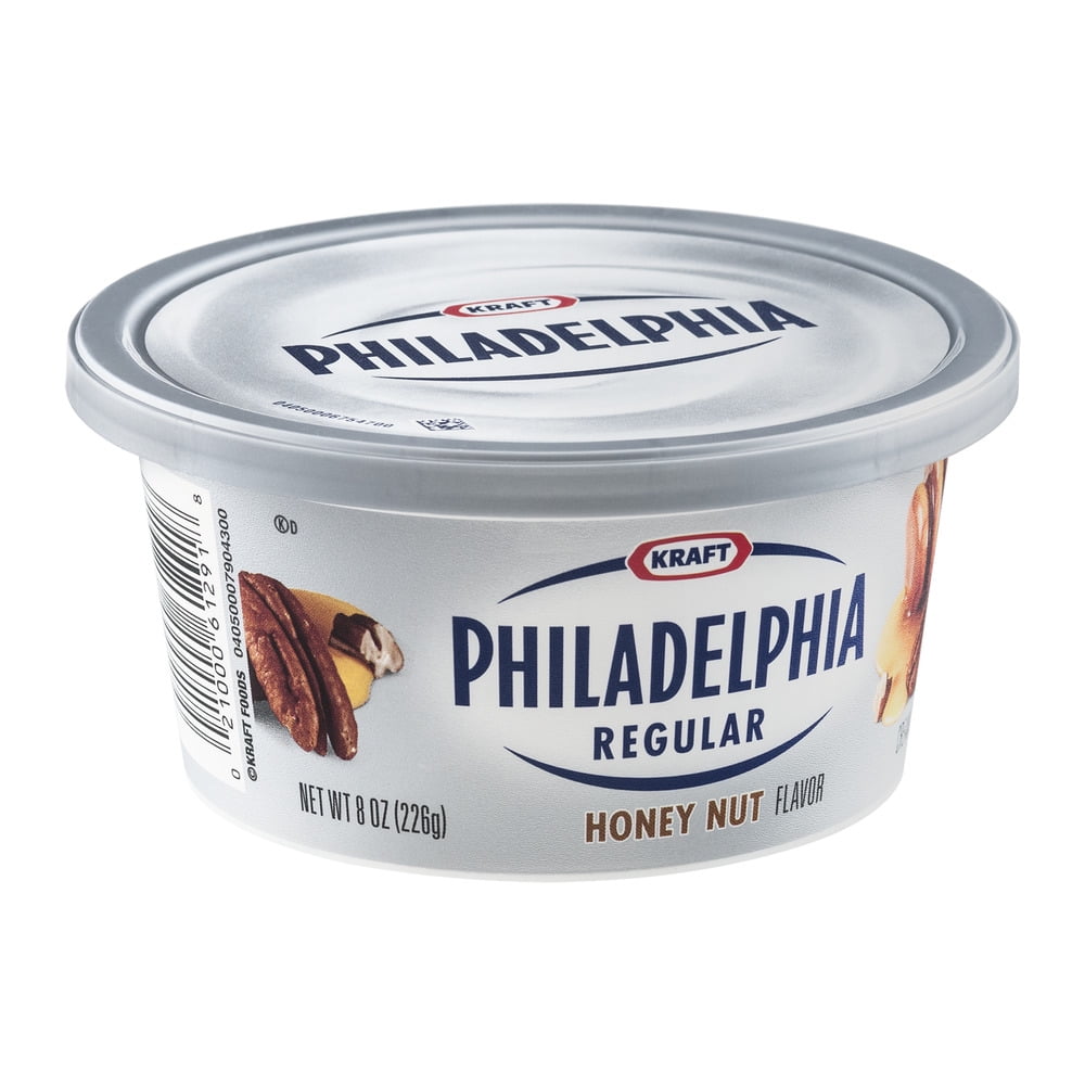 Kraft Philadelphia Honey Nut Cream Cheese Spread, 8 Oz.