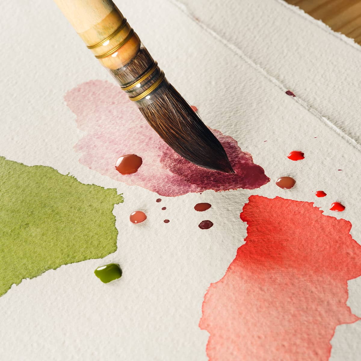 Magnani 1404 Toscana Rough 100% Cotton Watercolor Paper Block, 20 Sheets, 9x12", 140 lb, Acid-Free, UV Resistant, Vegan Sized Water Color Paper for Artists, Made in Italy