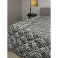 thumbnail image 2 of Bohemian Down Alternative Comforter, Boho Folk Art Style Repetitive Tribal Ethnic Feather Ornamental Straight Sticks, Microfiber Quilt for All Season, 5 Sizes, Black White, by Ambesonne, 2 of 3