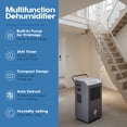 thumbnail image 4 of ANDTE 190 Pints Commercial Dehumidifier with Pump, Covers up to 3,600 sq. ft, Industrial Dehumidifier for Basements and Job Sites, 4 of 8