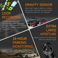 thumbnail image 5 of WiFi Dash Cam 1296P Under $5! Yannianjz WiFi Dash Cam, 1296P Front Camera with GPS, 24H Parking Monitoring, Night Vision Car Camera, Loop Recording Dash Camera, G-Sensor Dash Cam, 5 of 9