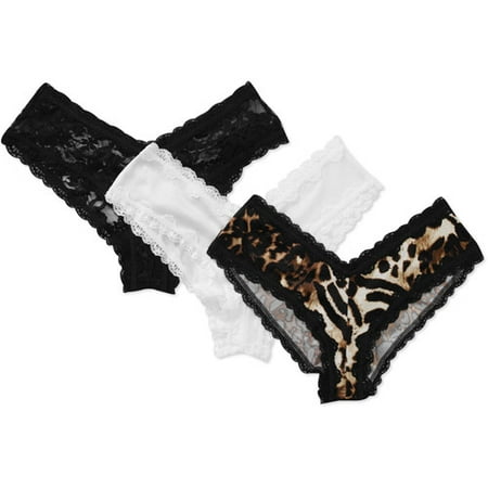 Smart And Sexy Satin V-kini Panties 3-pa
