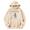 Beige, variant on Hold On Partner I'm Overstimulated Hoodie Funny Overstimulated Sweatshirt for Women Men