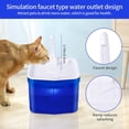 thumbnail image 2 of Fuente de agua automática para gatos con grifo azul ER, 2 of 3