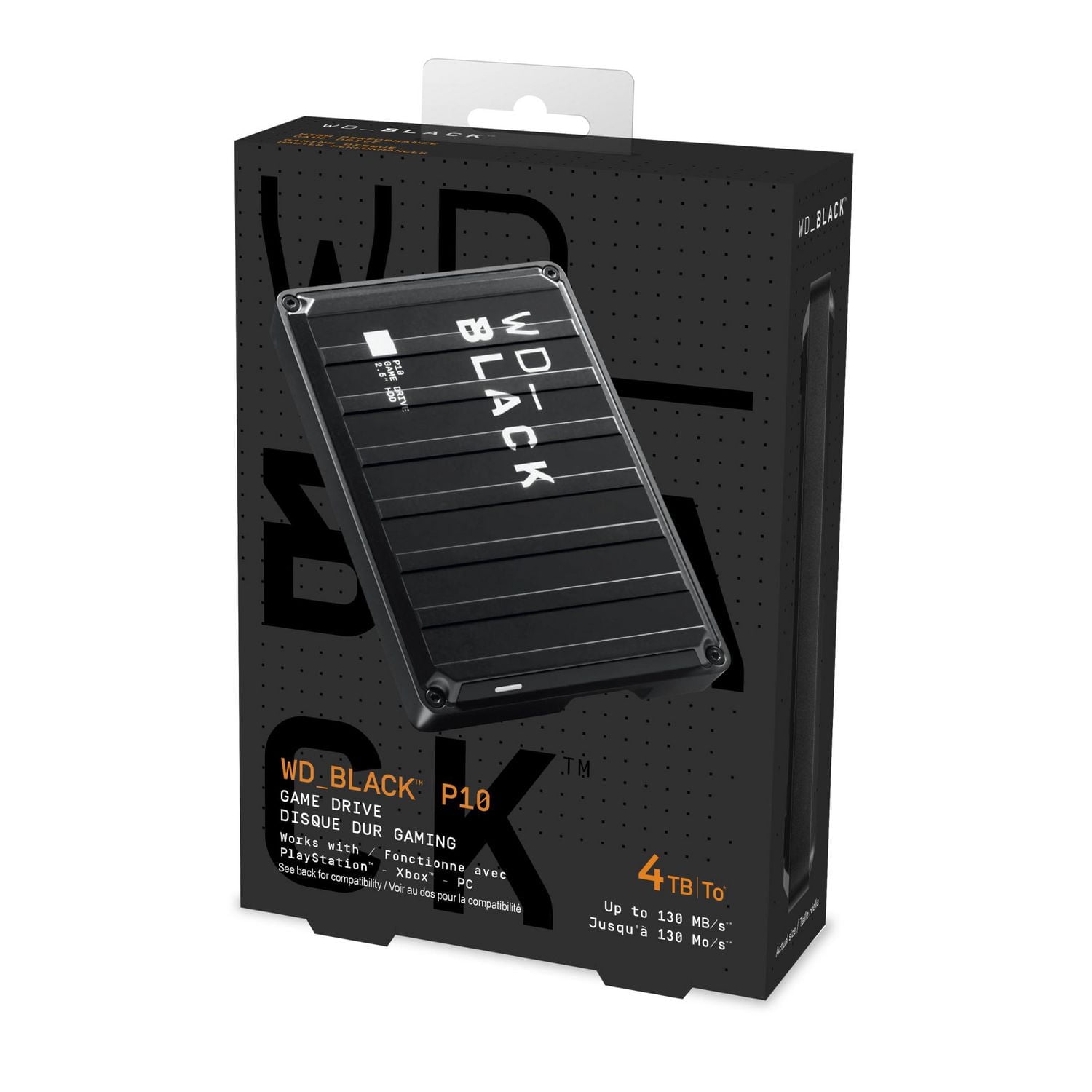 4TB WD_BLACK™ P10 Game Drive, 4TB Storage capacity - Walmart.ca