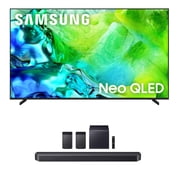 Samsung QN75QN80HA 75" QLED TV with HW-Q990F Soundbar and Subwoofer (2026)