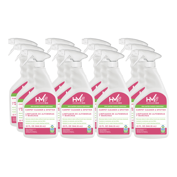 Highmark® ECO Ready-To-Use Carpet Cleaner And Spotter, 32 Oz, Case Of 12 Bottles