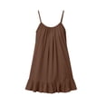 thumbnail image 2 of SuTry Backless Cami Dress for Women Short Mini Backless Dress Sleeveless Cami Ruffle Flowy Dress Above Knee House Dress, 2 of 6