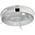 thumbnail image 2 of SUNLITE 54CF 12 inch & 8 inch Circline Fluorescent Chrome Fixture, 2 of 2