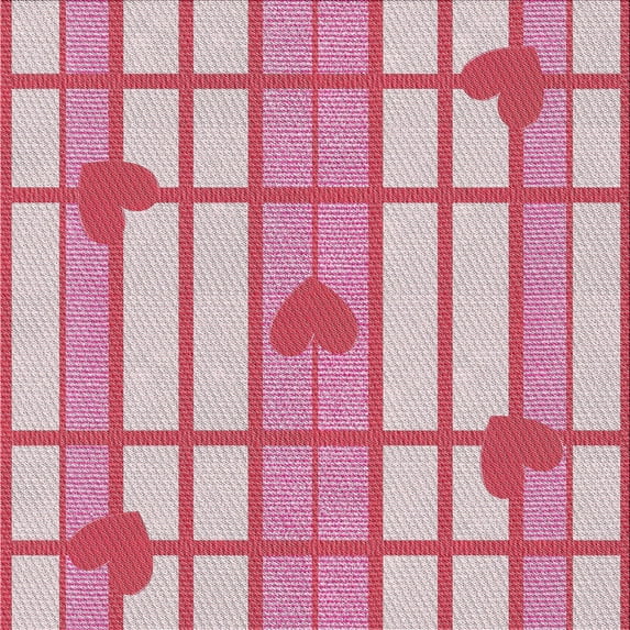 Ahgly Company Machine Washable Indoor Square Transitional Light Rose Pink Area Rugs, 8' Square