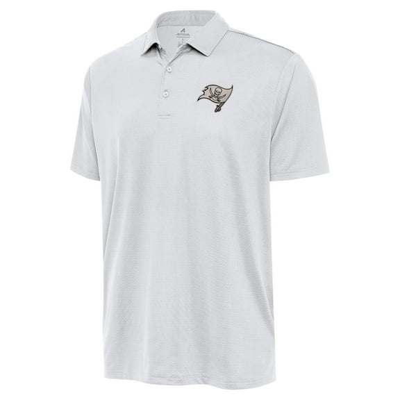 Men's Antigua  White Tampa Bay Buccaneers-Ellipse Performance Polo