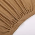 thumbnail image 6 of OSOLU Solid Color Women Long Sleeve Slim Knit Tops With Asymmetrical Neckline Shirts Birthday Dailywear, 6 of 6