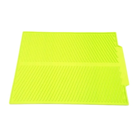 

Multi-Functional Draining Board Mat Large Silicone Dish Drying Pad Non-Slip Heat Insulation Kitchen Home Placemat
