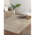 thumbnail image 5 of Unique Loom Chateau Collection Area Rug - Quincy (6' 1" x 9' Rectangle Beige/Brown), 5 of 7