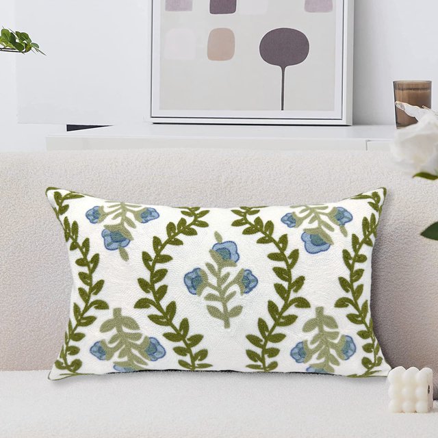 Funda de cojín Alysheer Summer Floral, 30 x 50 cm, algodón