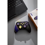 Switch Pro Controller for N-Switch/OLED/Lite/PC/IOS/Android, Wireless Switch Controller with Dual Vibration Programmable Turbo 6-axis Gyro Function, Black
