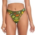 thumbnail image 1 of Fotbe Camping 1 Tanga Sin Costuras para Mujer con Estampado – Panties Invisibles, Transpirables y Cómodos para Uso Diario-X-Small, 1 of 6