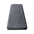 thumbnail image 2 of 47 Inch Extra Long Coral Fleece Bath Mat, Soft Plush Shaggy Bathroom Rug with Absorbent Quick Dry Surface and Non Slip Rubber Backing, Machine Washable Floor Mat for Bathroom, 2 of 8