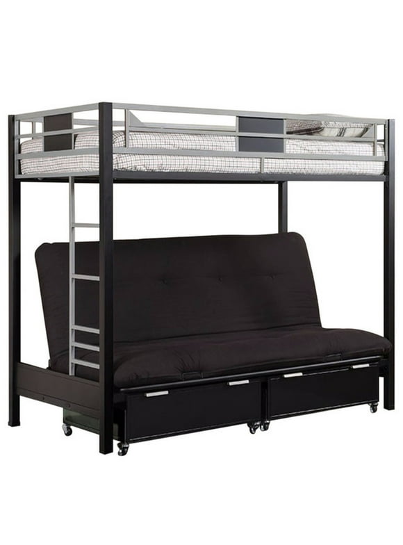 Bunk Beds with Futon in Bunk Beds