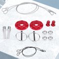 thumbnail image 1 of Para Coche Kit de pasador de pestillo para capó de coche, cerraduras de motor de aluminio, accesorios para coche (rojo), 1 of 8
