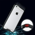 thumbnail image 4 of NAKEDCELLPHONE Étui Rigide Anti-Choc en TPU TRANSPARENT Noir/clair pour APPLE iPHONE 6 PLUS +, 4 of 10
