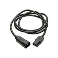 thumbnail image 2 of Tripp Lite Model P004-005-13A 5 ft. Black 16AWG SJT, 13A, 100-250V IEC-320-C14 to IEC-320-C13 Power Cord Male to Female, 2 of 8