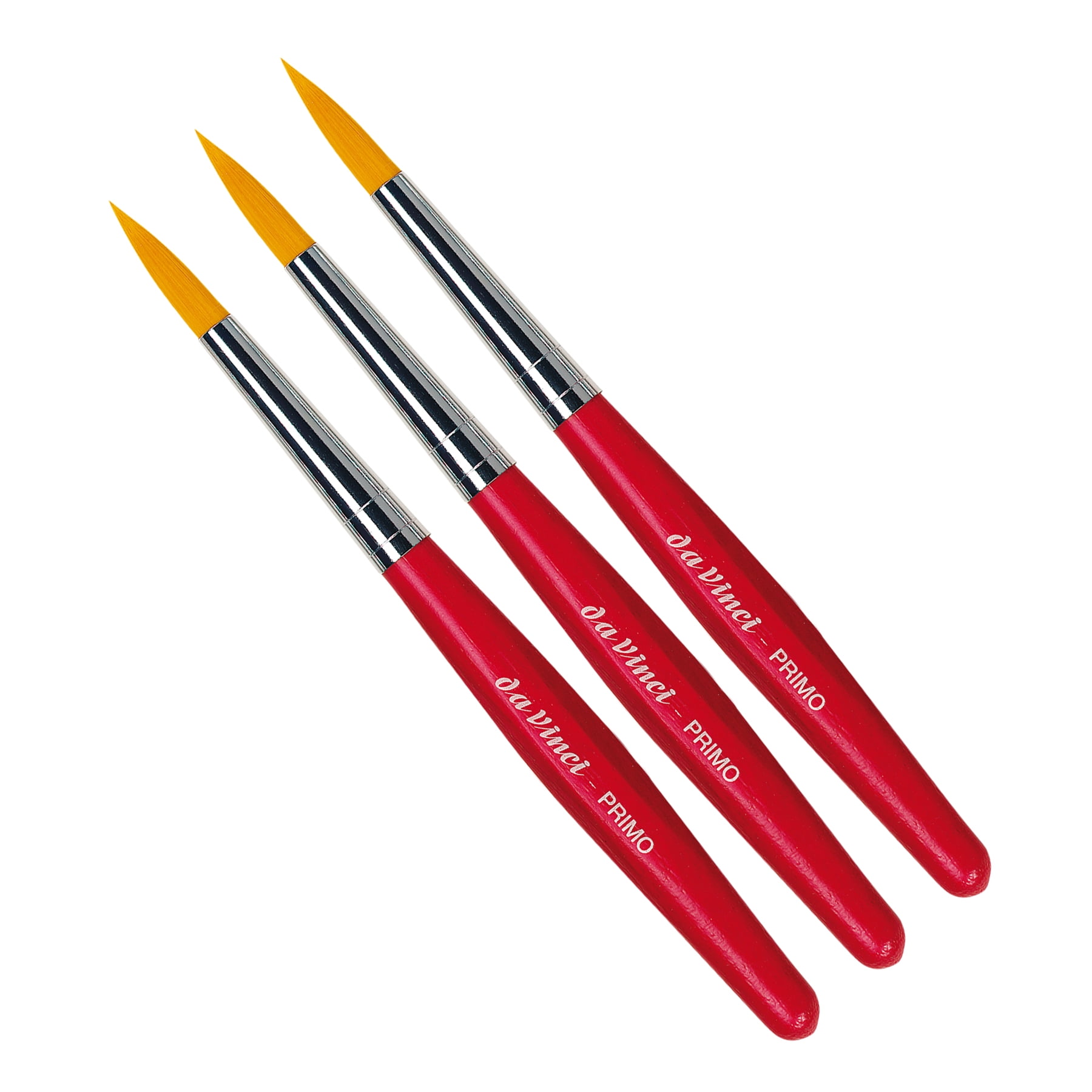 da Vinci PRIMO Preschool Brush, Synthetic, Tempera, Round, Series 353R, Size 12, Pack of 3