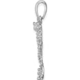 thumbnail image 2 of Sterling Silver Polished Jumping Frog Pendant (Width 14) (Length 30) - Jbsp, 2 of 5