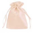 thumbnail image 2 of Efavormart 60 Pack Peach Satin Drawstring Wedding Party Favor Gift Bags 5"x7", 2 of 4