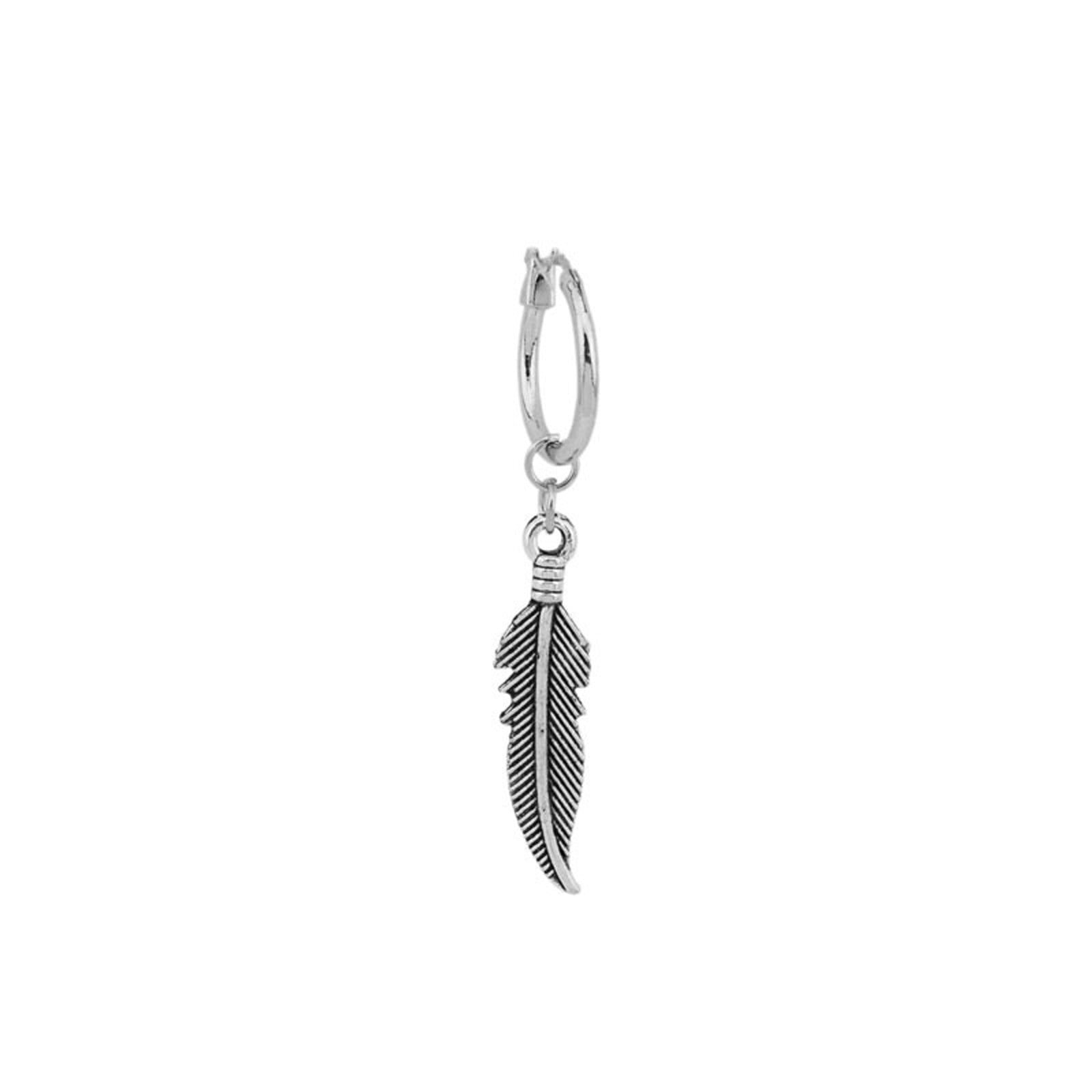 1pc Men Leaf Drop Earring  SHEIN IN