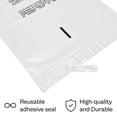 thumbnail image 5 of SSBM Self Adhesive Clear Resealable Poly Bag w/ Suffocation Warning Print, 8" x 10" 1.5 Mil, 1000 Bags/Case - Free Shipping, 5 of 5