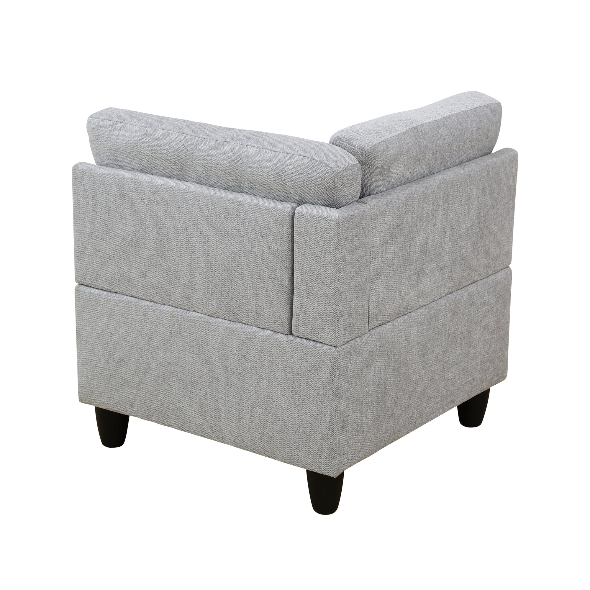 Aukfa Modular Sectional Couch Set - Corner sofa - Flannel - Gray