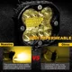 thumbnail image 2 of Par De Faros Auxiliares Led Focos Para Coche Moto Amarilla, 2 of 8