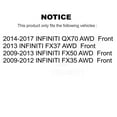 thumbnail image 2 of Transit Auto Front Left (Driver Side) Strut and TOR Link Kit for Car INFINITI FX35 QX70 FX50 FX37 AWD KSS-105746, 2 of 2