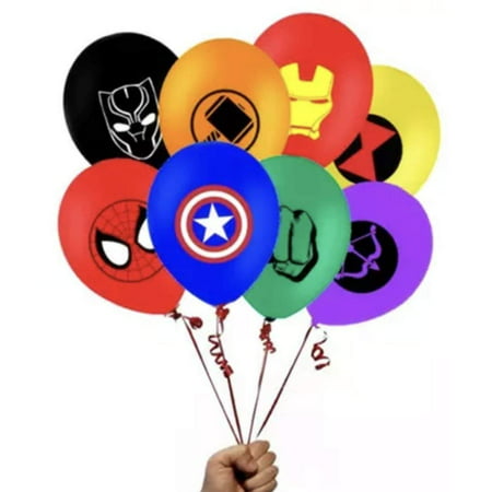 8 pcs The Avengers Superhero Emblem 12