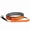 Orange, variant on Rupoun Surfboard Waist Leash 7mm Thick 10ft Coiled Surf Board Leash SUP Stand Up Paddleboard Leash for Men Women Black Medium