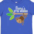thumbnail image 4 of Inktastic Mema Little Monkey Grandchild Boys or Girls Toddler T-Shirt, 4 of 5