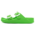 thumbnail image 5 of LAVRA Women's Double Buckle Sandals EVA Summer Slides, 5 of 5