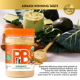 thumbnail image 2 of PBfit Organic Peanut Butter Powder, Roasted Peanut Powder, 15 oz, 2 of 11