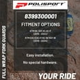 thumbnail image 4 of Polisport 8399300001 Full Wrap Lower Fork Guard - Orange, 4 of 9